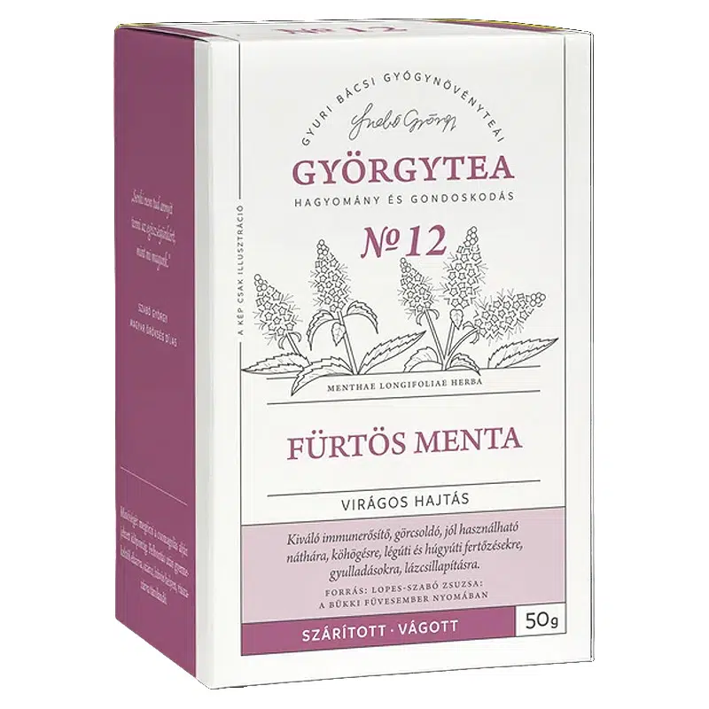 Györgytea Fürtös menta virágos hajtás - 50g 1 Györgytea Fürtös menta virágos hajtás - 50g