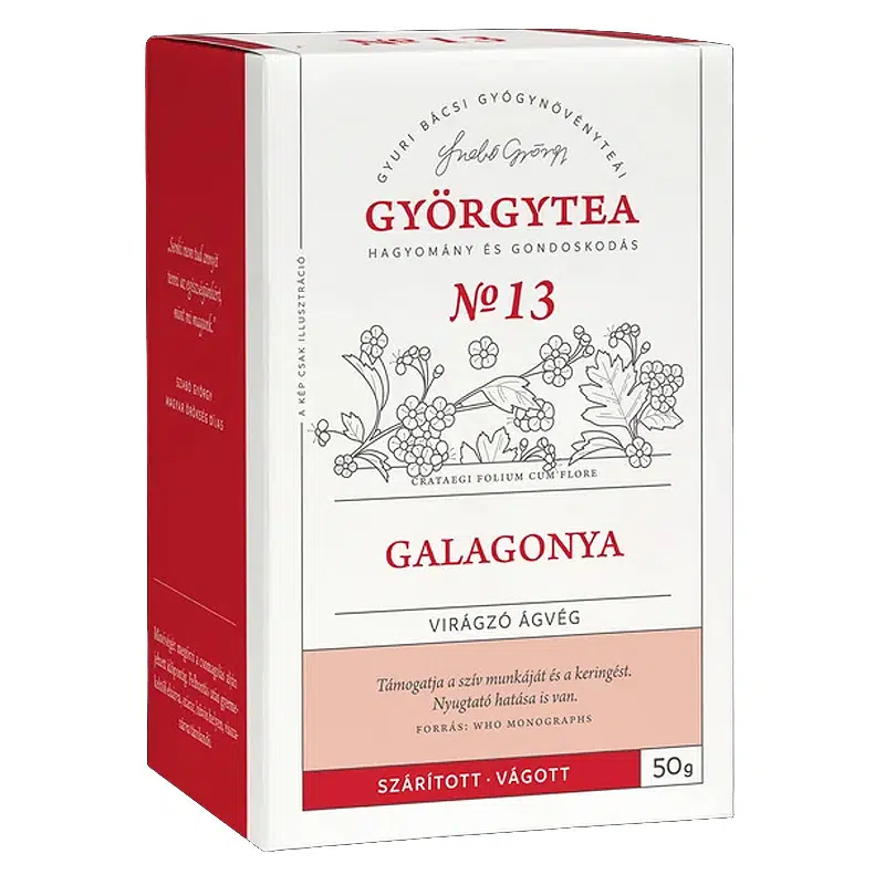 Györgytea Galagonya virágzó ágvég - 50g 1 Györgytea Galagonya virágzó ágvég - 50g