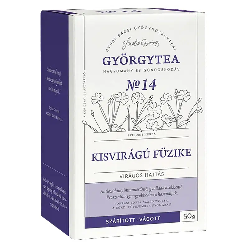 Györgytea Kisvirágú füzike virágos hajtás - 50g 1 Györgytea Kisvirágú füzike virágos hajtás - 50g