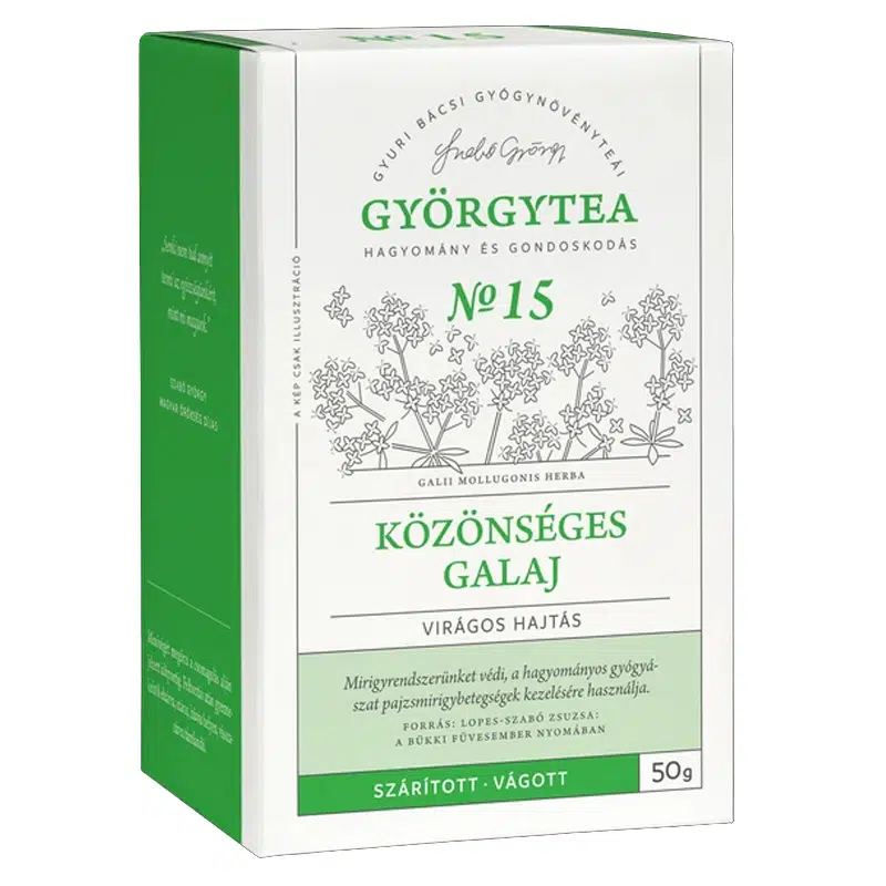 Györgytea Közönséges galaj virágos hajtás - 50g 1 Györgytea Közönséges galaj virágos hajtás - 50g