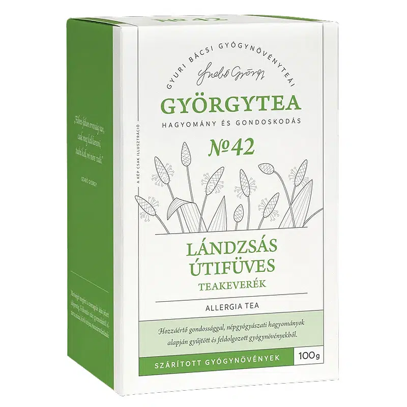 Györgytea Lándzsás útifüves teakeverék - 100g 1 Györgytea Lándzsás útifüves teakeverék - 100g