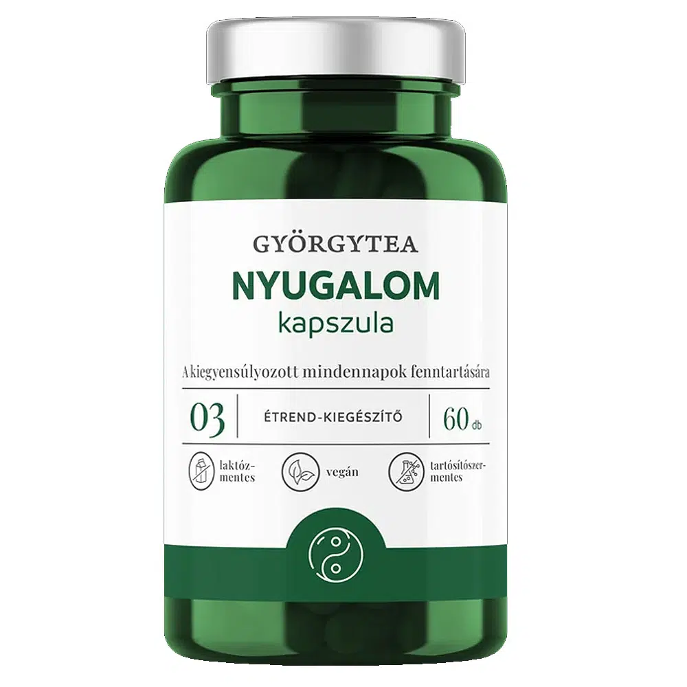 Györgytea Nyugalom kapszula - 60db 1 Györgytea Nyugalom kapszula - 60db