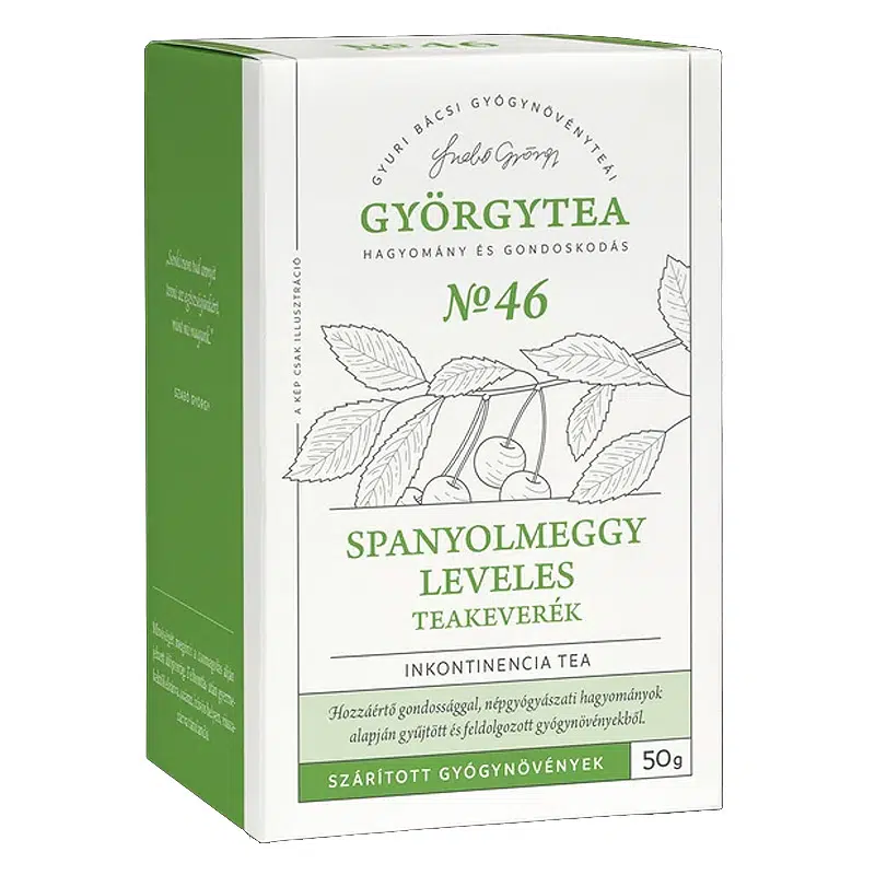Györgytea Spanyolmeggy leveles teakeverék - 50g 1 Györgytea Spanyolmeggy leveles teakeverék - 50g