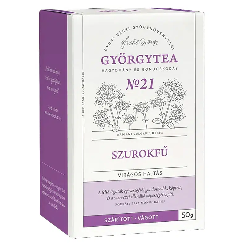 Györgytea Szurokfű virágos hajtás - 50g 1 Györgytea Szurokfű virágos hajtás - 50g