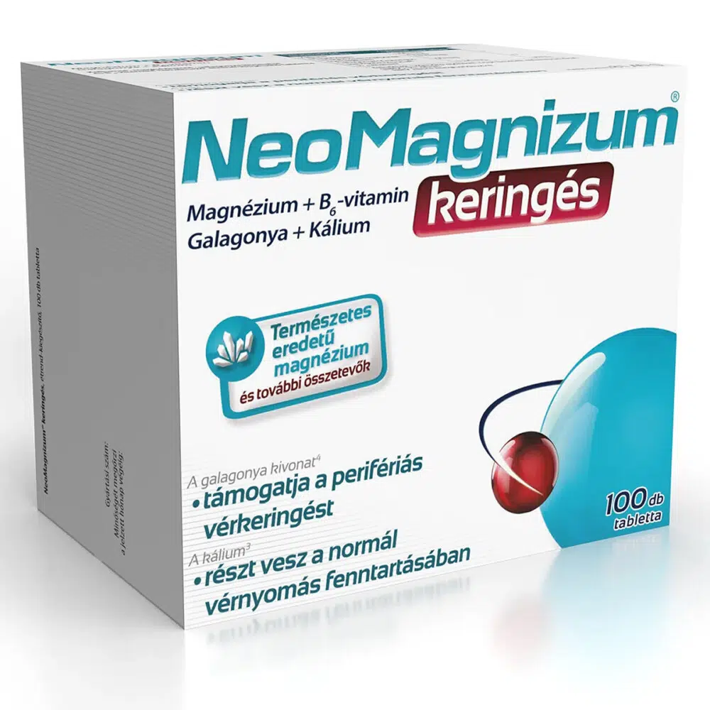 NeoMagnizum Keringés tabletta - 100db 1 NeoMagnizum Keringés tabletta - 100db