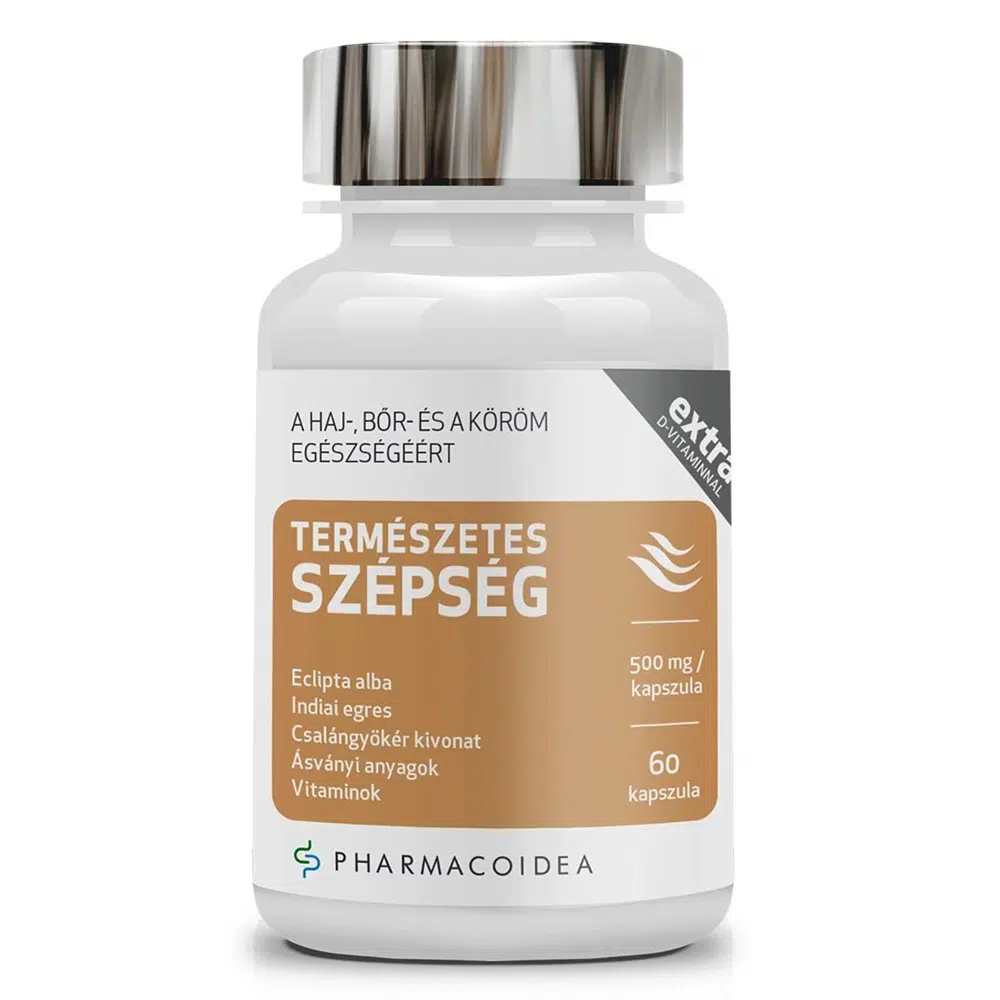 Pharmacoidea Természetes szépség kapszula - 60db 1 Pharmacoidea Természetes szépség kapszula - 60db