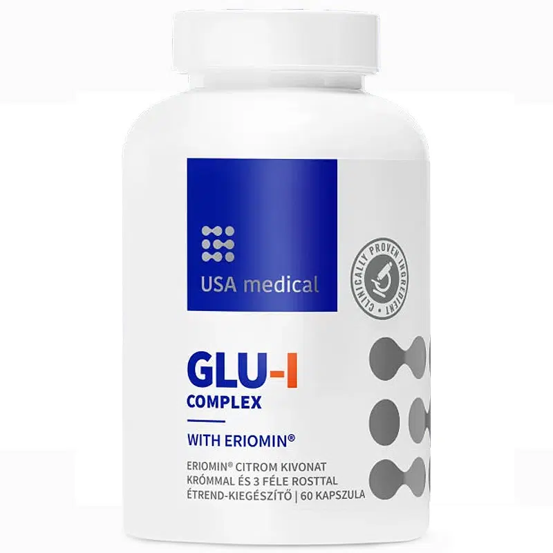 USA Medical GLU-I Complex kapszula - 60db 1 USA Medical GLU-I Complex kapszula - 60db