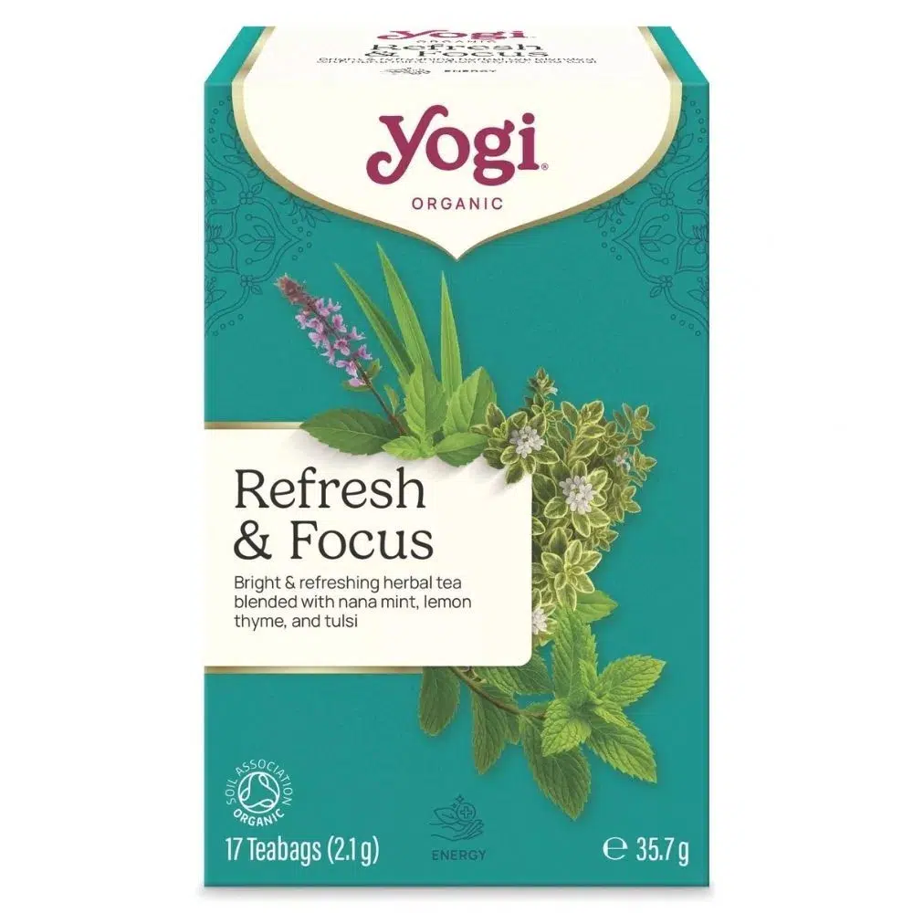 Yogi Frisseség és Fókusz tea - 17 filter 1 Yogi Frisseség és Fókusz tea - 17 filter