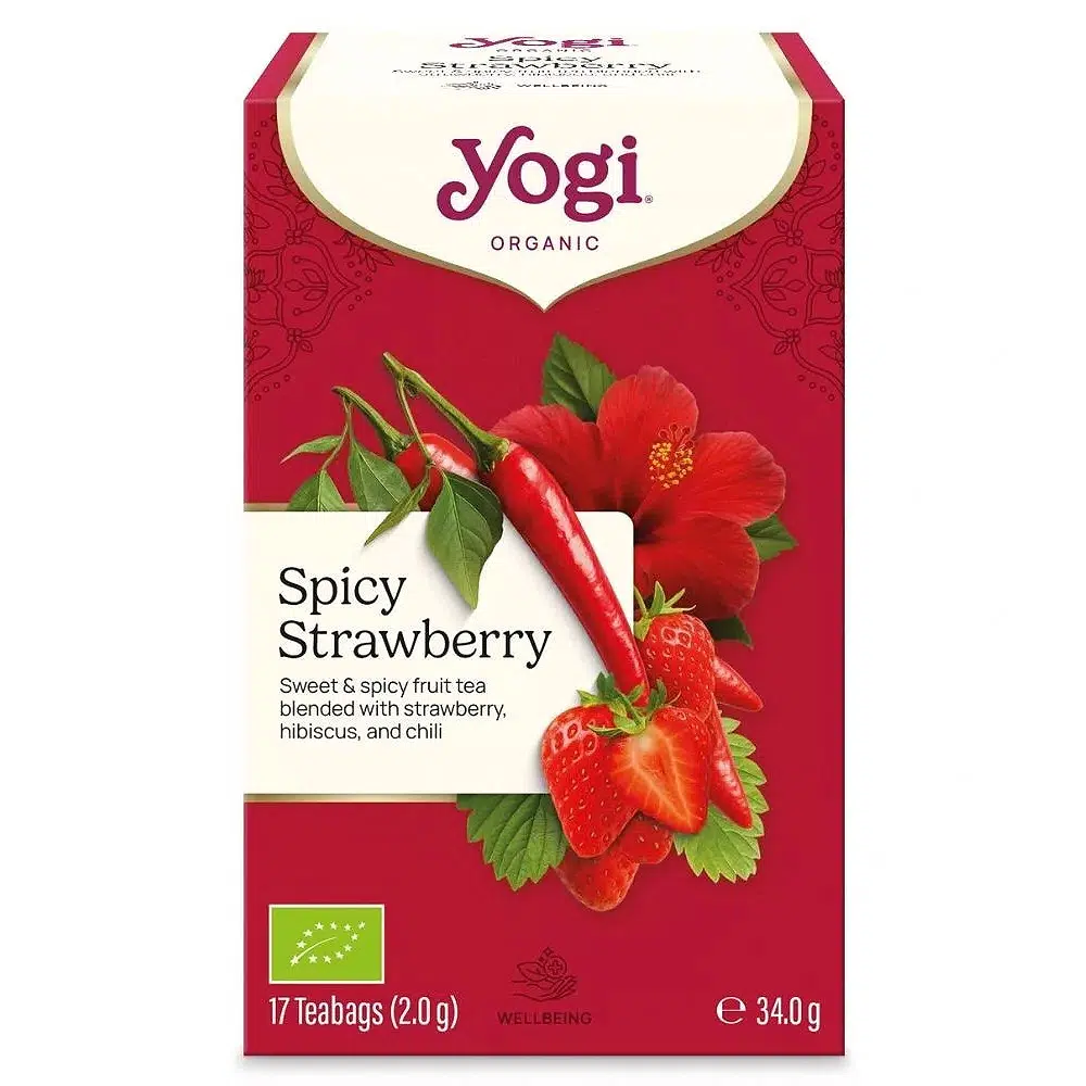 Yogi Bio Fűszeres Epres tea - 17 filter 1 Yogi Bio Fűszeres Epres tea - 17 filter