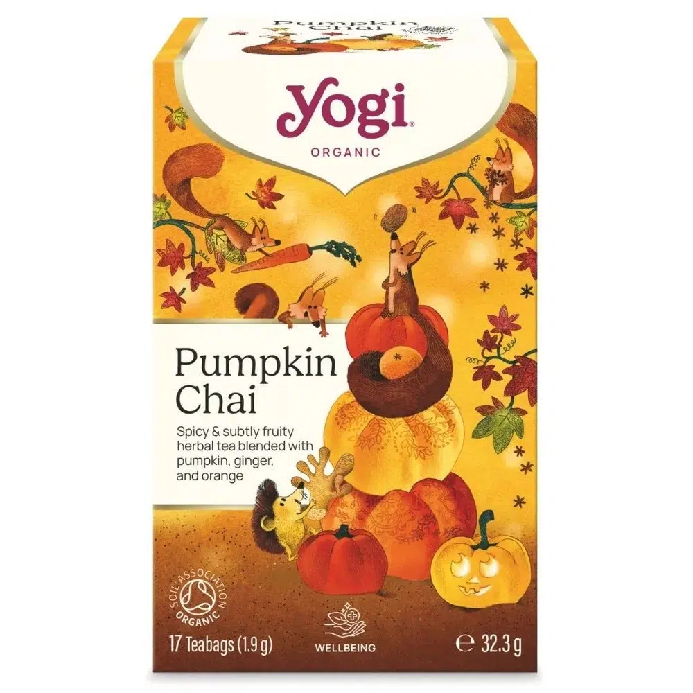 Yogi Bio Sütőtökös tea - 17 filter/doboz 1 Yogi Sütőtökös tea BIO 17 filter