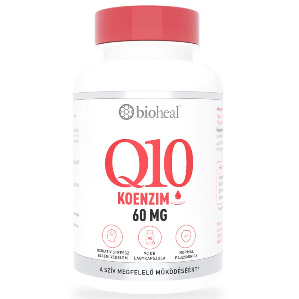 Bioheal Koenzim Q10 kapszula - 90db 1 Bioheal Koenzim Q10 kapszula - 90db