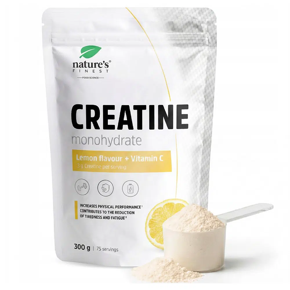 Nature's Finest Creatine Monohydrate citrom ízzel - 300g 1 Nature's Finest Creatine Monohydrate citrom ízzel - 300g